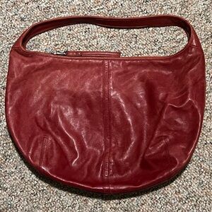 Coach Ergo (unique shade of) Red Leather Hobo Bag - FREE SHIPPING